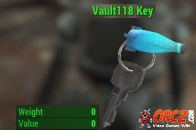 vault 118 key location.